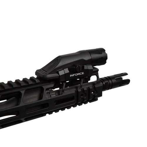 Inforce - Latarka na broń długą WMLx White Gen3 - Picatinny/Weaver - Czarna - IF71011