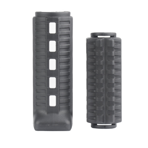 DLG Tactical - Łoże z nakładką rury gazowej do AKSU - Picatinny - M-LOK - Polimer - Czarny - DLG-122-BLK