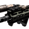 Unity Tactical - Włącznik żelowy na kablu ModButton Lite - Crane Laser - 4,5" - Czarny - MBL-BLK-CL-4.5