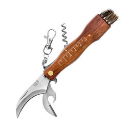 Joker - Nóż wielofunkcyjny do zbierania grzybów - Brązowy - JKR89
