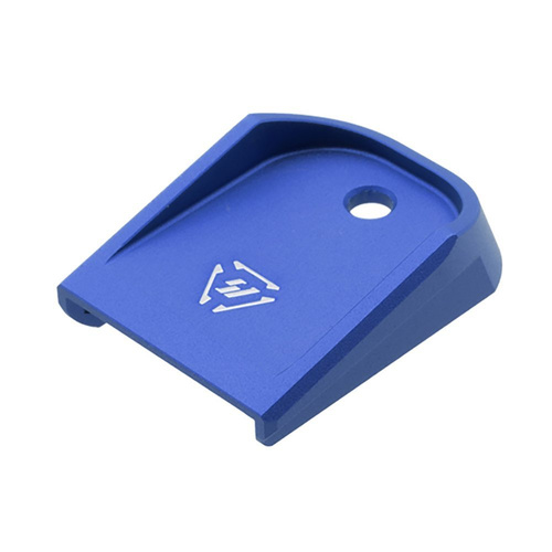 Strike Industries - Stopka magazynka Glock Aluminum Mag Base Plate - Niebieski - SI-G-ALBP-BLU