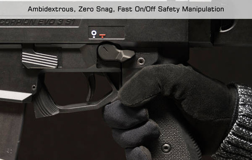 UTG - Selektor ognia do CZ Scorpion EVO 3 - Czarny - TLT-CSSLT01