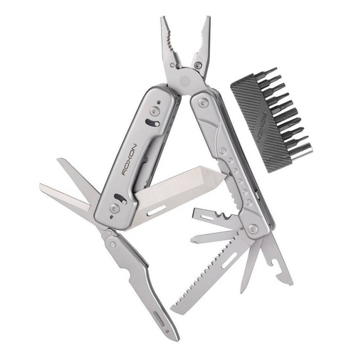 Multitool Roxon Phantom S802 z wymiennym ostrzem i przecinakiem do drutu - S802