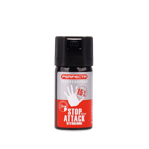Umarex - Gaz pieprzowy Perfecta Stop Attack Xtreme - Stożek - 40 ml - 2.1906