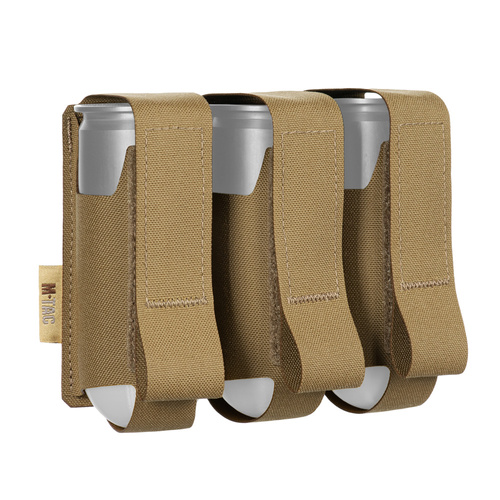 M-Tac - Ładownica na trzy granaty VOG-25 40 mm - Cordura Squadron - Coyote - 10341005