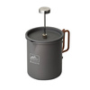 Helikon - Kubek z zaparzaczem do kawy CAMP French Press - 600 ml - Aluminium - Szary - TK-FPC-AL-19