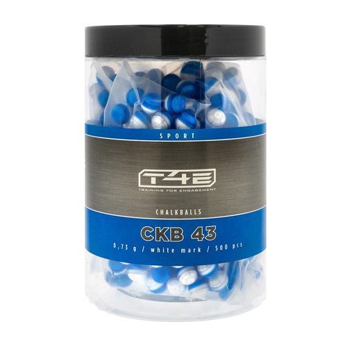 Umarex - Kule proszkowe T4E Sport CKB 43 - kal. .43 - 500 szt - 2.4586