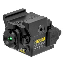 UTG - Celownik laserowy Leapers Ambidextrous Compact Green Laser - Czarny - SCP-LS279S-A