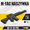 M-Tac - Naszywka AR-15 - PVC 3D - Dark Grey - 51112012