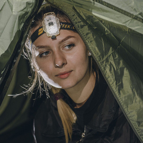 Armytek - Latarka LED kieszonkowa Crystal WRB - Beacon - 150 lm - Niebieski/Szary - F07202B