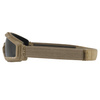 Oakley - Gogle balistyczne SI Ballistic Alpha Halo Goggle Terrain Tan - Grey - OO7065-03