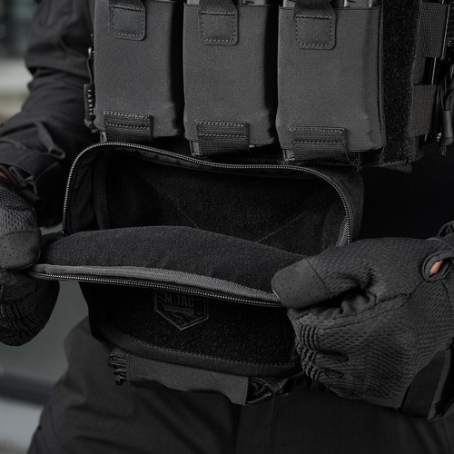 M-Tac - Kieszeń Cargo do kamizelki taktycznej Large Elite Gen.II - Czarna - 10249002