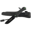 Ganzo - Nóż survivalowy Firebird z krzesiwem - Czarny - G8012V2-BK