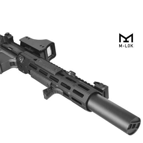 UTG Pro - Łoże aluminowe Super Slim SD Free Float 10" - AR-15 - Czarne - MTU045XLM