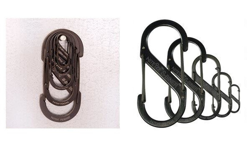 Nite Ize - Karabinek S-Biner #4 - Czarny - SB4-03-01