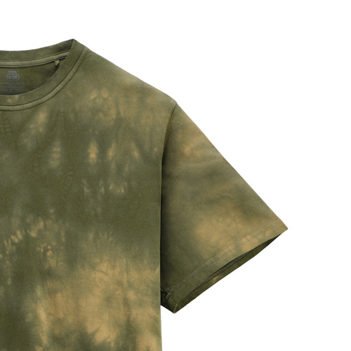 M-Tac - Koszulka Washed Cotton Hard - Oversize - Tie-Dye - Bawełna - Olive - 80146001