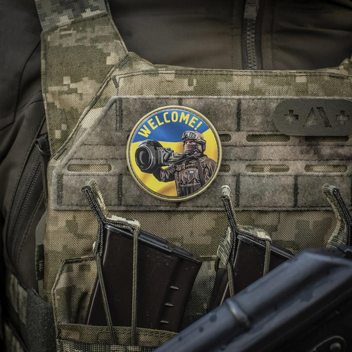 M-Tac - Naszywka Morale Patch - Nlaw Says Welcome PVC - 51348002