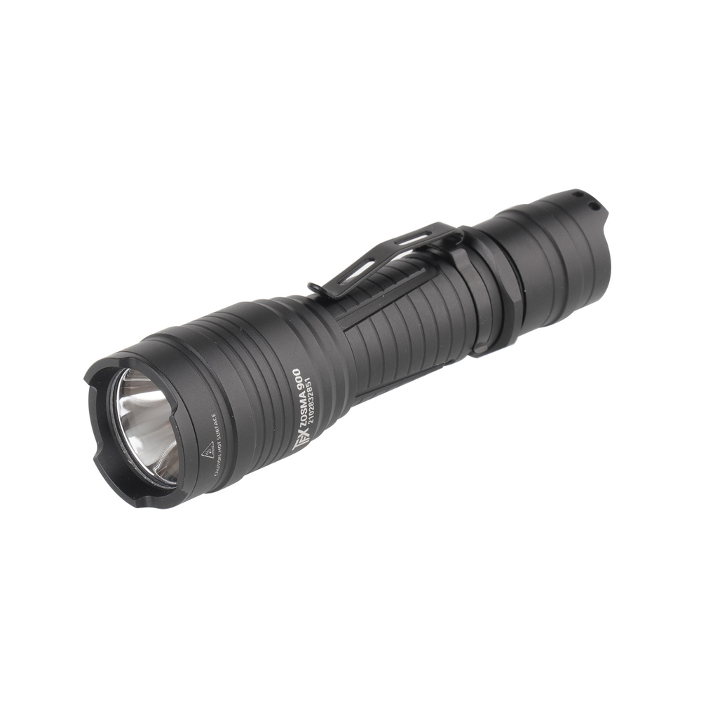 TFX ZOSMA 900 Torcia da 900 Lumens a 160mt RICARICABILE con fodero e