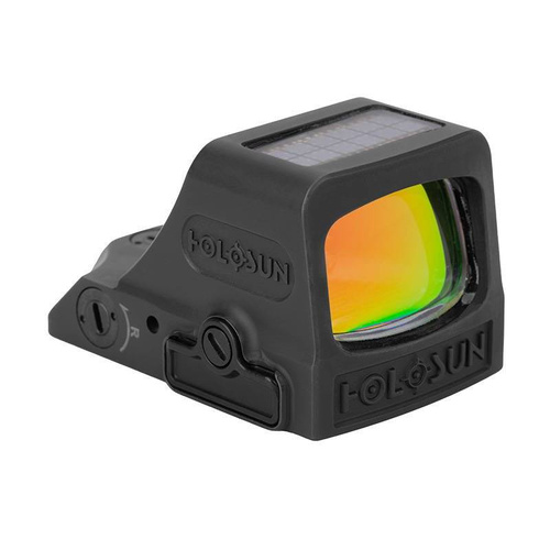 Holosun - Kolimator otwarty HE508T X2 z montażem na szynę Picatinny - Czerwony znak celowniczy - MRS - Panel słoneczny