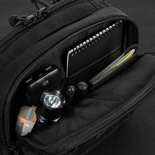 M-Tac - Torba EDC Bag Elite HEX - MOLLE - Cordura HEX - Czarny - 10392002