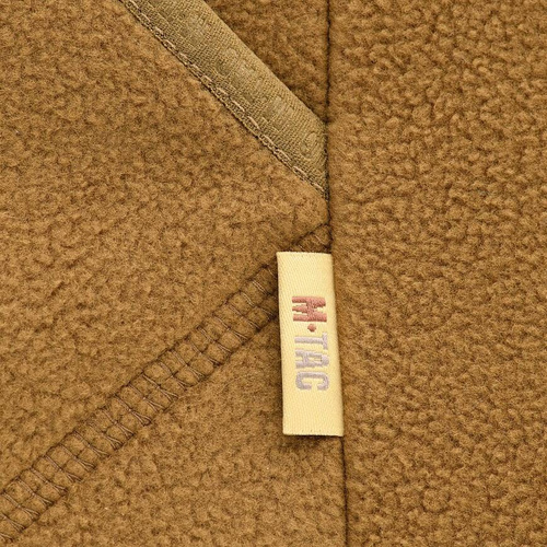 M-Tac - Bluza polarowa z kapturem Lite Microfleece Hoodie - Coyote Brown - 20026017