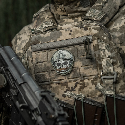 M-Tac - Naszywka Emoji №4 Wąsy - PVC 3D - Camo - 51353504