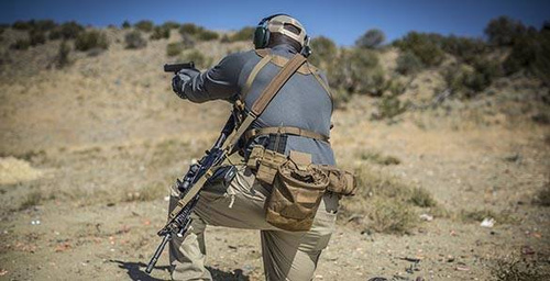 Helikon - Ładownica na magazynek pistoletowy Competition Rapid Pistol Pouch - Czarna - MO-P03-CD-01