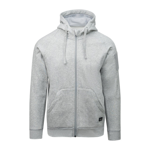 Helikon - Bluza Urban Hoodie Lite - Rozpinana - Bawełna - Poliester - Light Grey Melange - BL-ULF-CB-2G