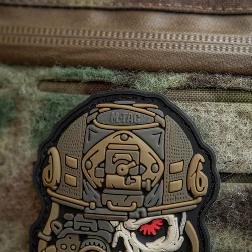 M-Tac - Naszywka Worn To The Bone - PCV - Czarna/Coyote - 51565205