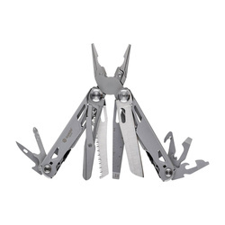 Multitool Ganzo G303 z zestawem bitów - 14 narzędzi - Srebrny - G303