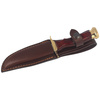Muela - Nóż myśliwski Bowie Pakkawood - 100 mm - Brązowy - BW-10