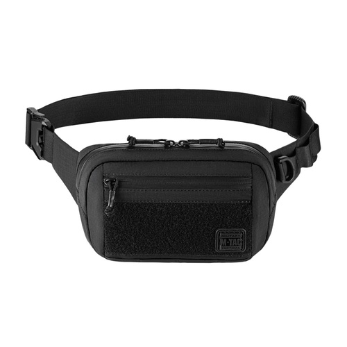 M-Tac - Torba nerka City Waist Bag Elite - Nylon Rip-Stop - Panel rzepowy - Czarny - 10404002