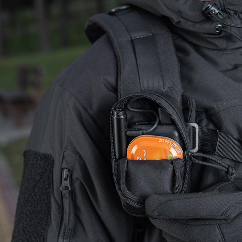 M-Tac - Ergonomiczna kieszeń naramienna Elite - Czarna - 10136002