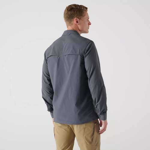 Helikon - Koszula z długim rękawem Canopy Jungle - Nylon - Szara - KO-CJS-NL-19