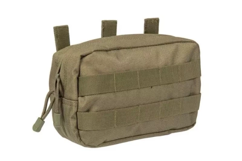 GFC Tactical - Pozioma średnia ładownica Cargo Pouch - Oliwkowa - GFT-19-019548