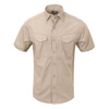 Helikon - Koszula z krótkim rękawem Defender Mk2 - PolyCotton Ripstop - Czarny - KO-DS2-PR-01