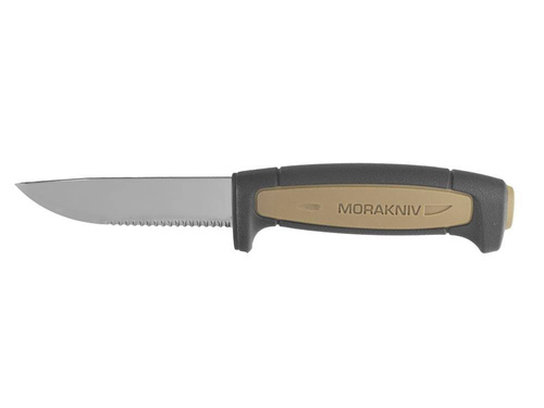 Morakniv - Nóż Craft Pro Rope - Sandvik 12C27 - Czarny/Kremowy - 12245