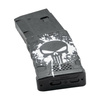 MFT - Magazynek polimerowy Extreme Duty Punisher Skull do AR-15 / M4 - 5,56 x 45 mm/.223 - 30 naboi - Czarny - EXDPM556D-PSS-WH