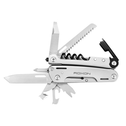 Multitool Roxon Storm S801S z zestawem bitów - Szary perłowy - CM1334