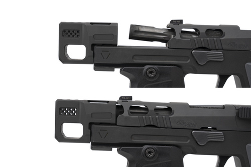 Strike Industries - Kompensator do SMC Alpha MKII 3,9" rozmiar S - Czarny - SI-SMC-COMP-S