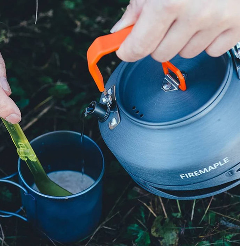 Fire Maple - Czajnik turystyczny - 0,7 L - Aluminium - FEAST XT1-Black