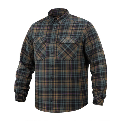 M-Tac - Koszula Lumberjack Merino Cold Weather - Niebieska/Żółta - 20102015