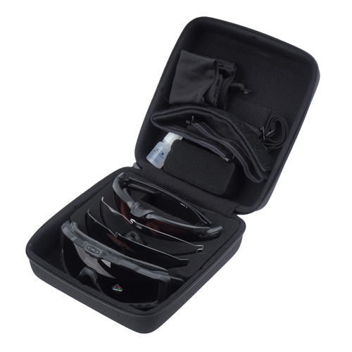 Oakley - Zestaw okularów i gogli balistycznych SI Ballistic M Frame Alpha Matte Black Operator Kit - Array - OO9296-02