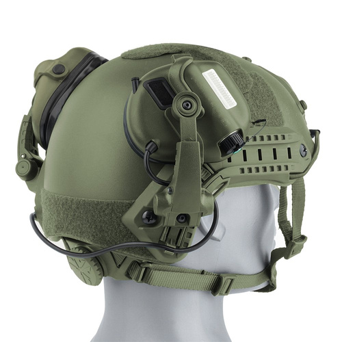 Earmor - Aktywne ochronniki słuchu do hełmów M31X Mark 3 - Foliage Green - M31X-FG-MARK3