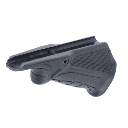DLG Tactical - Chwyt przedni kątowy Ergonomic Pointing Foregrip Picatinny - Czarny - DLG-049