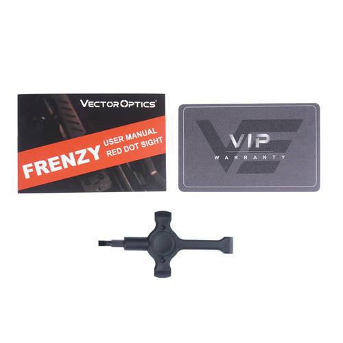 Vector Optics - Kolimator zamknięty Frenzy Plus 1x18x20 Enclosed Sight - Solar Power - Multi-Reticle - SCRD-SM63