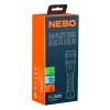Latarka ręczna NEBO Master Series FL1500 - 2x Zoom - 1000 lm - Czarna/Pomarańczowa - NEB-FLT-1017-G
