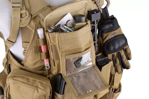 GFC Tactical - Panel administracyjny z mapnikiem - Oliwkowy - GFT-19-003580