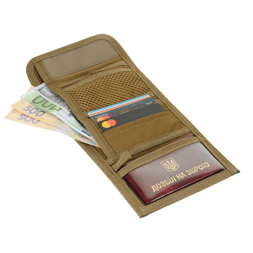 M-Tac - Portfel z panelem rzepowym Elite Hex Gen.II - Coyote - 10207005