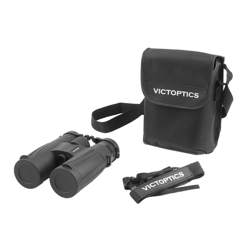 Victoptics - Lornetka wojskowa 10x42 z pokrowcem - Czarna - BOSL02 